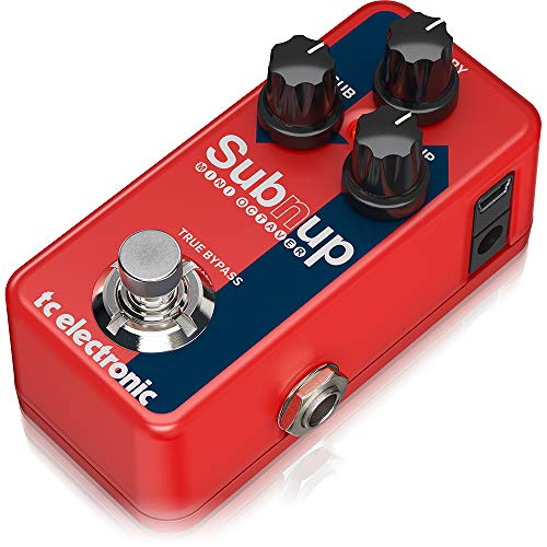 tc electronic SUB 'N' UP MINI OCTAVER Compact Red (9.4 x 4.8 x 5 cm) 9V NEW_3
