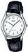 CASIO Collection Standard (Old Model) MTP-1402L-7BJF Men's Black Leather NEW_1
