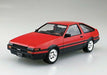 Aoshima 1/24 Toyota AE86 Trueno '83 (Red/Black) Plastic Model Kit NEW from Japan_2