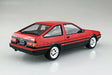 Aoshima 1/24 Toyota AE86 Trueno '83 (Red/Black) Plastic Model Kit NEW from Japan_3