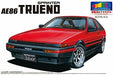 Aoshima 1/24 Toyota AE86 Trueno '83 (Red/Black) Plastic Model Kit NEW from Japan_4