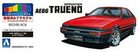 Aoshima 1/24 Toyota AE86 Trueno '83 (Red/Black) Plastic Model Kit NEW from Japan_5