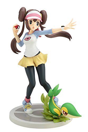 Kotobukiya Artfx J Pokemon Rosa (Mei) with Snivy 1/8 Scale  Figure from Japan_1