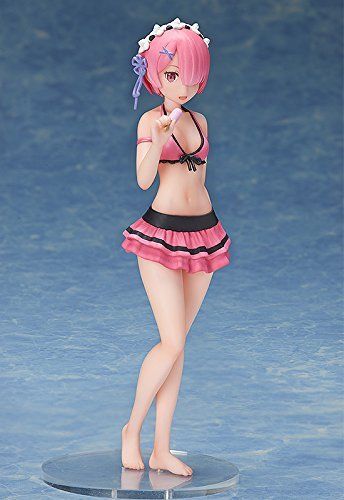 Freeing Re:Zero Ram: Swimsuit Ver. 1/12 Scale Figure from Japan_2