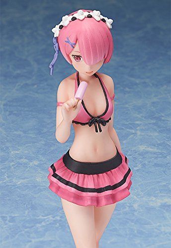 Freeing Re:Zero Ram: Swimsuit Ver. 1/12 Scale Figure from Japan_5