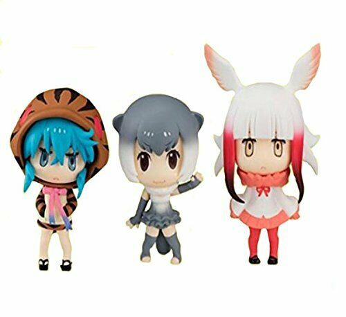 Kemono Friends Chobirume Petit Tsuchinoko Toki Small-clawed Otter 3 Set NEW_1