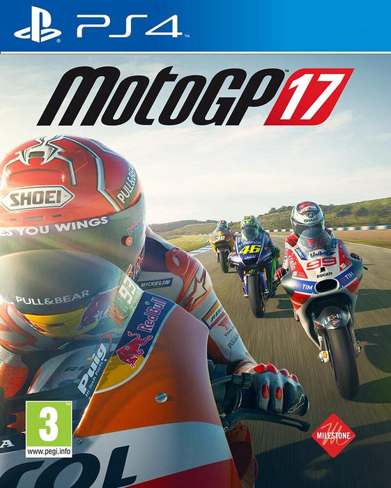 PS4 Race Game Software MotoGP 17 PLJM-16032 Milestone MotoGP Official Game NEW_1