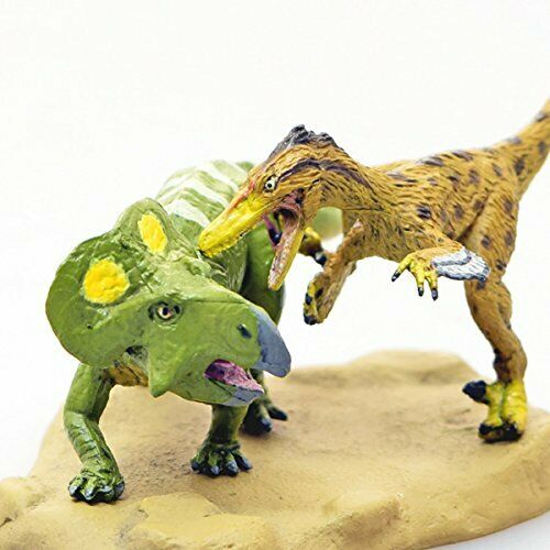 Favorite FDW-283 DINOSAUR MINI MODEL Velociraptor vs Protoceratops NEW_1