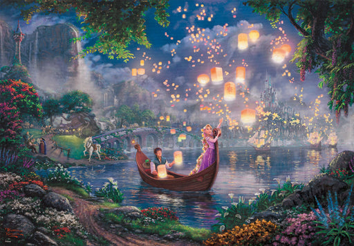 Disney Tangled ‎1000 piece Canvas Style Puzzle Tenyo (51x73.5cm) D-1000-488 NEW_1