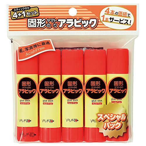 Yamato Nori YS-8H-5SP Solid Glue Arabic 5 Pieces Special Pack NEW from Japan_1