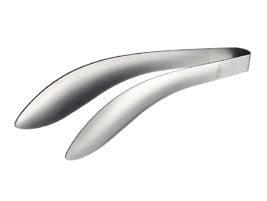 Oaks Reie Made in Japan Table Tongs Small Size LS1536 Stainless Steel Silver NEW_1