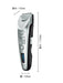 Panasonic Linear Hair Cutter ER-SC60-S Black & Silver 1-20mm AC100-240V NEW_3