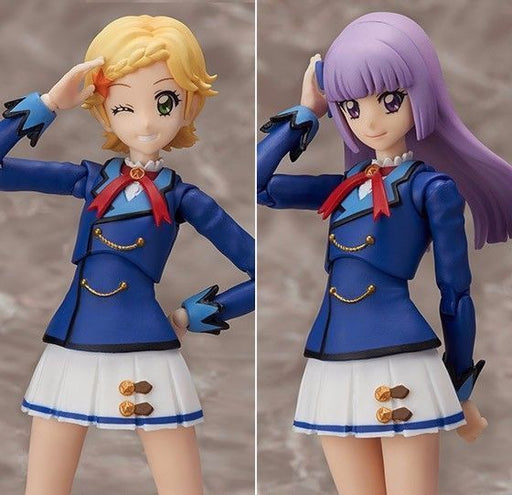 S.H.Figuarts Aikatsu! SUMIRE HIKAMI & HINAKI SHINJO Winter Uniform Ver BANDAI_1