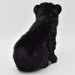 Canal HANSA Black Bear Cub 25 BH7040 25cm Plush Doll Real Design Animal NEW_3