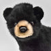 Canal HANSA Black Bear Cub 25 BH7040 25cm Plush Doll Real Design Animal NEW_4