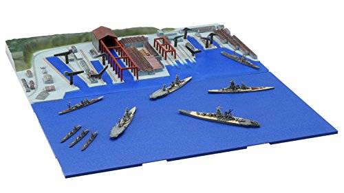 Fujimi Gunkan 05 401393 Kure Naval Port Remaining Warship Set 1/3000 scale NEW_1