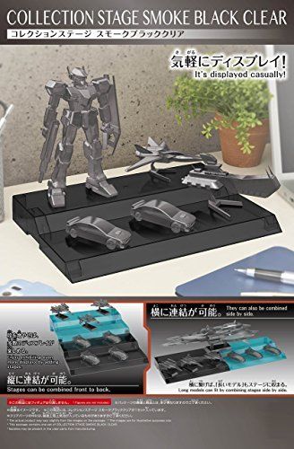 BANDAI COLLECTION STAGE Black Display Stage NEW from Japan_1