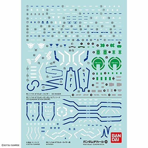 BANDAI GUNDAM DECAL No.109 for RG 1/144 00-Raiser NEW from Japan F/S_1
