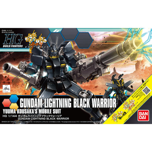 BANDAI HGBF 1/144 GUNDAM LIGHTNING BLACK WARRIOR Mode Kit Build Fighters NEW_1