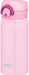 Thermos Stainless Vacuum One Push Bottle 350ml Light Pink JNR-350LP 6.5x7x16.5cm_1