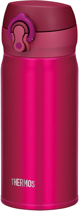 Thermos Water Bottle Vacuum Insulated Mobile Mug 350ml Cranberry JNL-353 CRB NEW_1