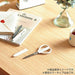 Kokuyo HASA-P280W SAXA Glue-less Scissors - White_5