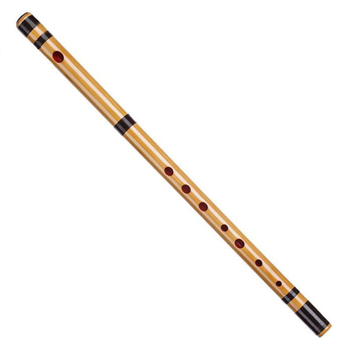 Yamamoto Takezaikuya Japanese Bamboo Flute Traditional Black cord 7 holes Key:C_1