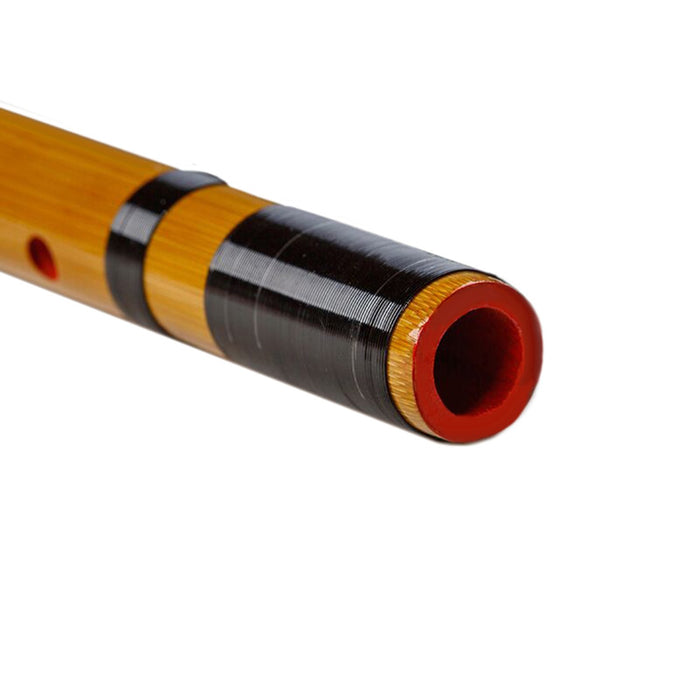 Yamamoto Takezaikuya Japanese Bamboo Flute Traditional Black cord 7 holes Key:C_4