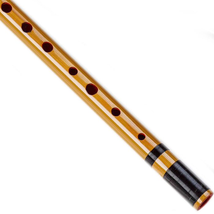 Yamamoto Takezaikuya Japanese Bamboo Flute Traditional Black cord 7 holes Key:C_7