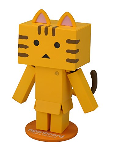 Kaiyodo Revoltech Nyanboard Mini (Tora) Figure from Japan_1