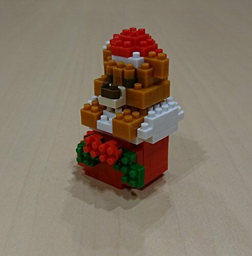 Nanoblock Christmas Teddy bear NBC235 NEW from Japan_3