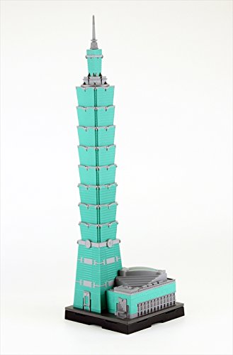 GEOCRAPER landmark unit Taipei 101 1/2500 scale ABS-made painted scale model NEW_2