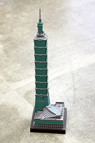 GEOCRAPER landmark unit Taipei 101 1/2500 scale ABS-made painted scale model NEW_4