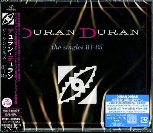 2017 DURAN DURAN The Singles 81 - 85 JAPAN 3 CD SET WPCR-17810 Standard Edition_1