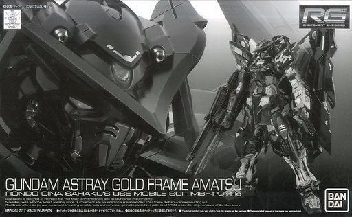 BANDAI RG 1/144 GUDAM ASTRAY GOLD FRAME AMATSU Model Kit SEED NEW from Japan_1