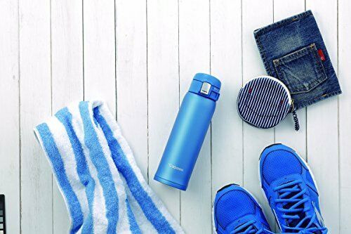 ZOJIRUSHI SM-SD60-AM Flip-open Stainless Mug Matte Blue 600ml NEW from Japan_3