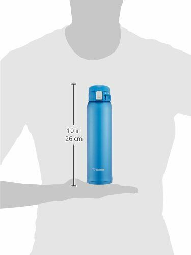 ZOJIRUSHI SM-SD60-AM Flip-open Stainless Mug Matte Blue 600ml NEW from Japan_4