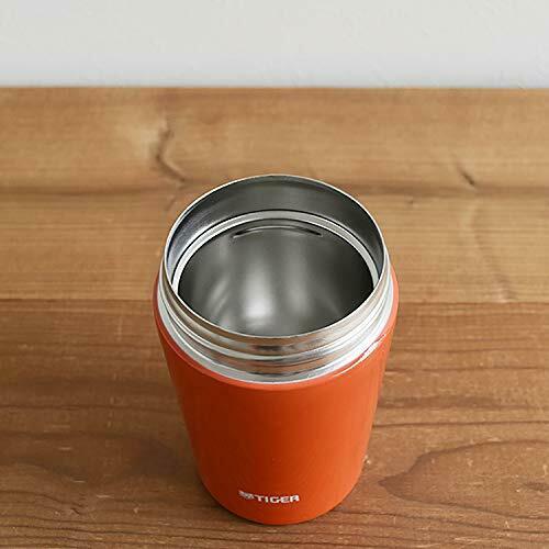 Tiger thermos vacuum insulation soup jar 380ml warm lunch box wide-mouth NEW_3