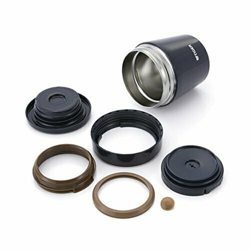 Tiger thermos vacuum insulation soup jar 250ml warm lunch box wide-mouth ro NEW_7