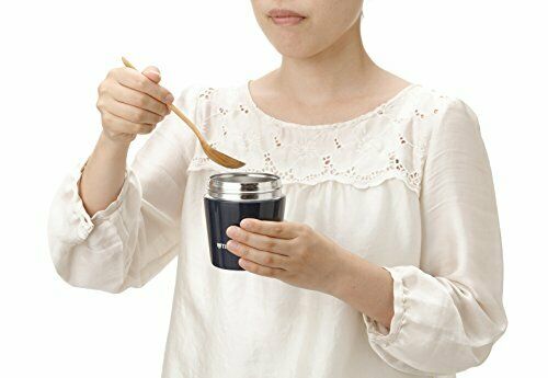 Tiger thermos vacuum insulation soup jar 250ml warm lunch box wide-mouth ro NEW_9