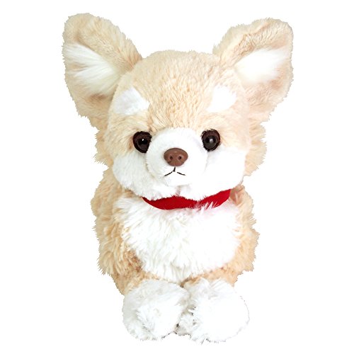 SUN LEMON Hizawanko Chihuahua cream stuffed toy P-3002 9.6x23.2x31 cm NEW_2