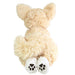 SUN LEMON Hizawanko Chihuahua cream stuffed toy P-3002 9.6x23.2x31 cm NEW_4
