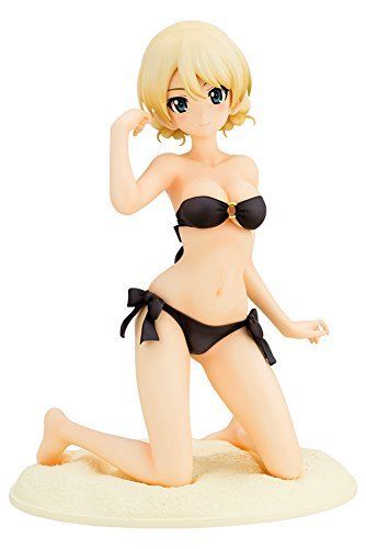 Kotobukiya Girls und Panzer Darjeeling Swimsuit Ver. 1/7 Scale Figure from Japan_1