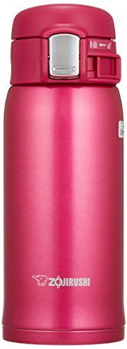 ZOJIRUSHI water bottle one touch open 360 ml deep cherry SM - SD 36 - PV NEW_1