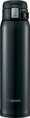 ZOJIRUSHI SM-SD60-BC Flip-open Stainless Mug Silky Black 600ml NEW from Japan_1