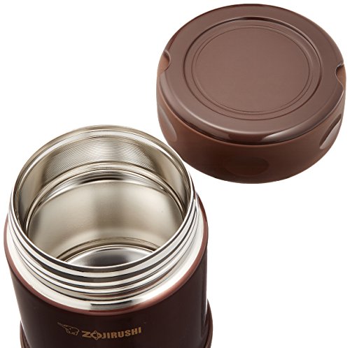Zojirushi stainless steel food jar 350ml demiglace SW-EE35-TD 9Lx9Wx12.5Hcm NEW_2
