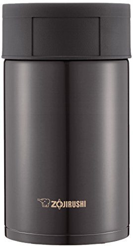 ZOJIRUSHI Stainless Steel Inslated Food Jar 550ml Dark Cocoa SW-HC55-TD NEW_1