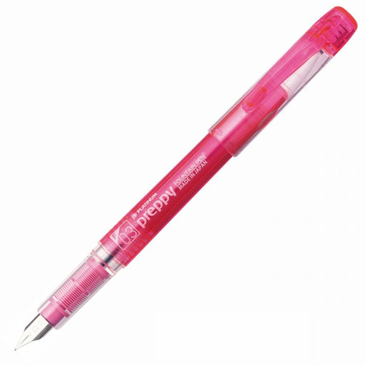 Platinum Fountain Pen Preppy Pink Fine Point PSQ-300#21 Polycarbonate NEW_1