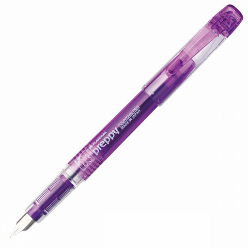 Platinum Fountain Pen Preppy Violet Fine Point PSQ-300#28 Polycarbonate NEW_1