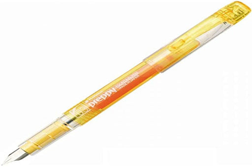 Platinum Fountain Pen Preppy Yellow Fine Point PSQ-300#30 Polycarbonate NEW_1